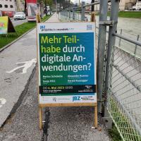 photo of announcement poster