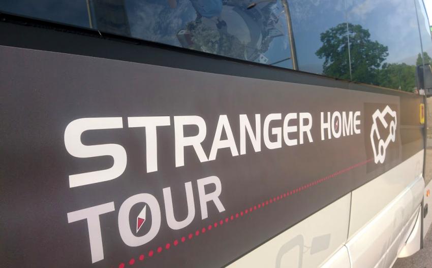 Sneak Preview des Tour-Busses
