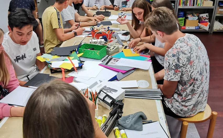 Workshop in progress