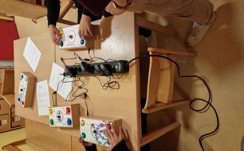 Leka Satomi, Der Farbentresor and Ibrahim Says in action!