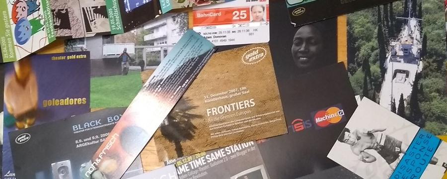 gold extra postcards